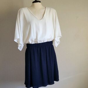 H by Halston Black & Ivory Dress